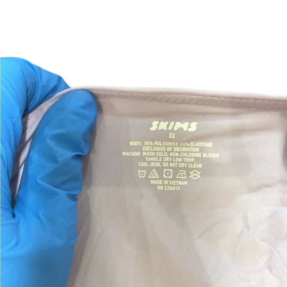 NWT Skims Fits Everybody High Neck Bodysuit Limited Edition Lily Purple Size 3X - Picture 6 of 6